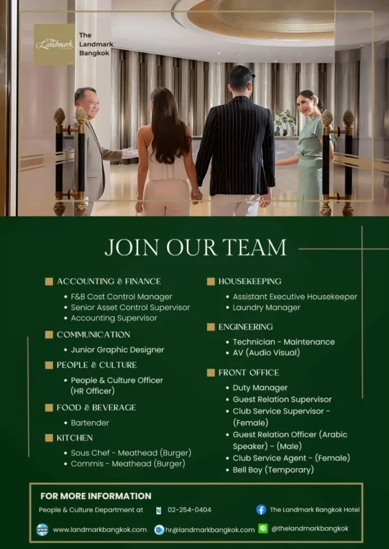 Various Position Landmark Bkk