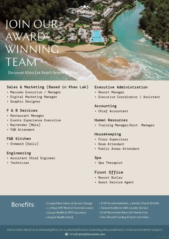 Various Position Devasom Khao Lak