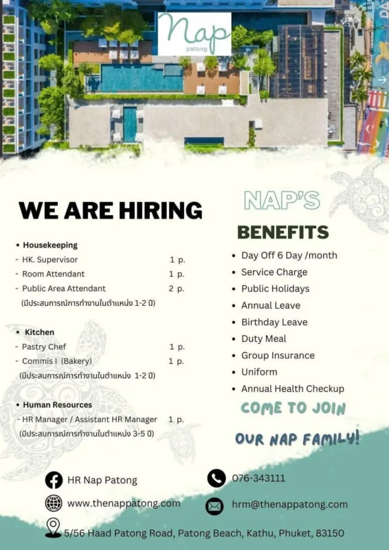 Various Position Map Patong