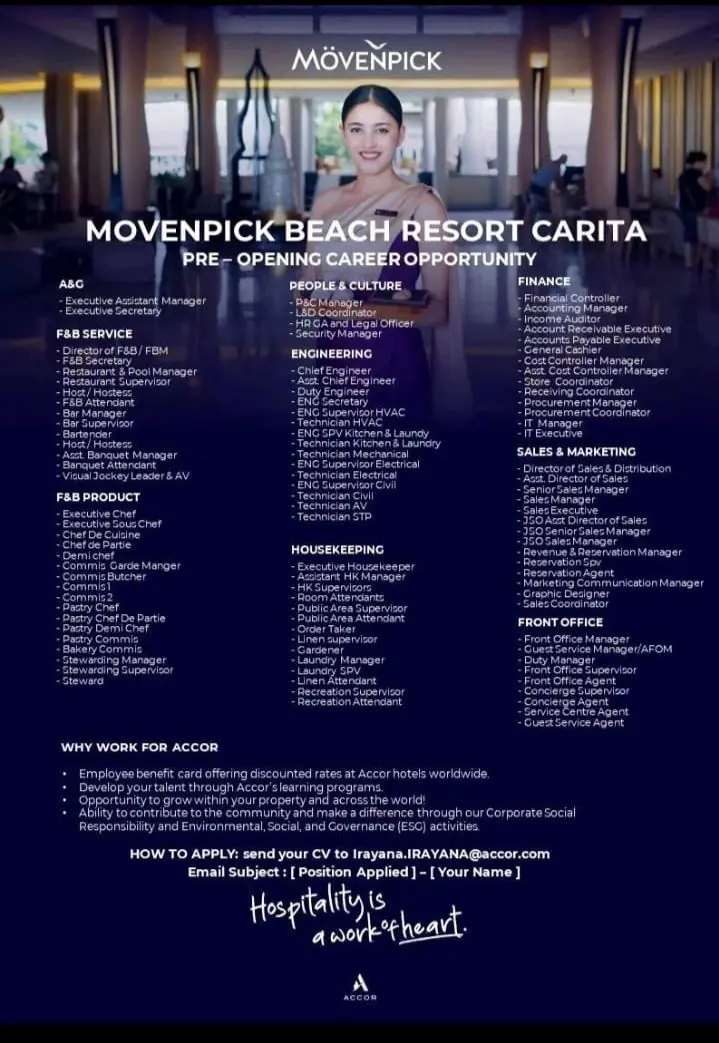 Various Position Movenpick Carita