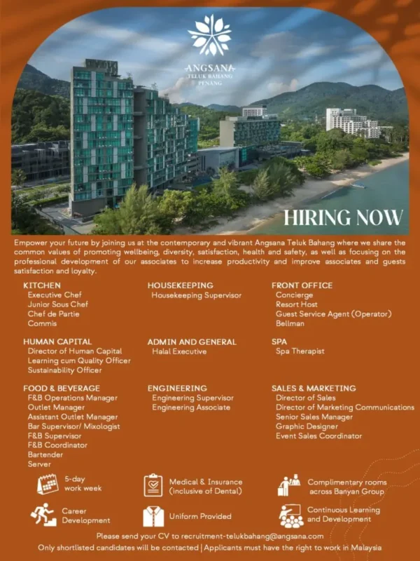 Various Position Angsana Malaysia