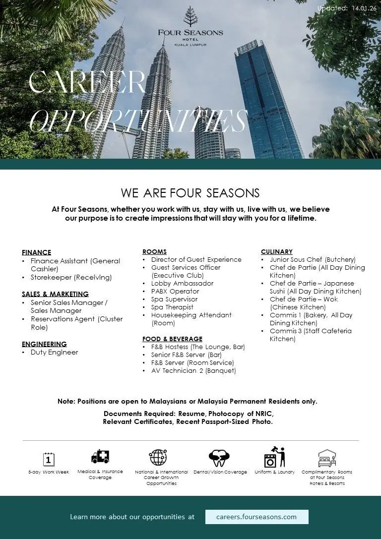 Various Positions KUL