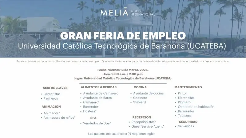 Jobs Fair Melia Baharona