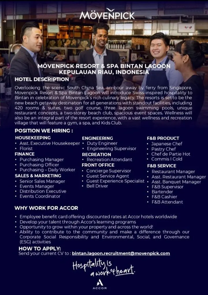 Various Position Movenpick Bintan