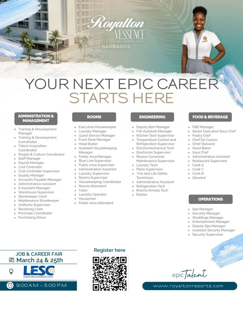 Jobs Fair Royalton Barbados