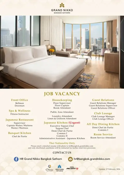 Various Position Nikko Bkk