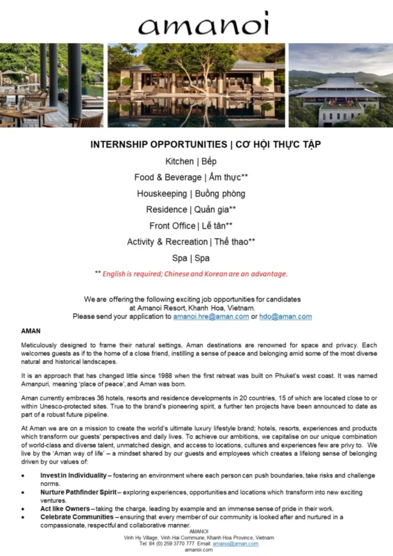 Internship Co Hoi Thuc Tap