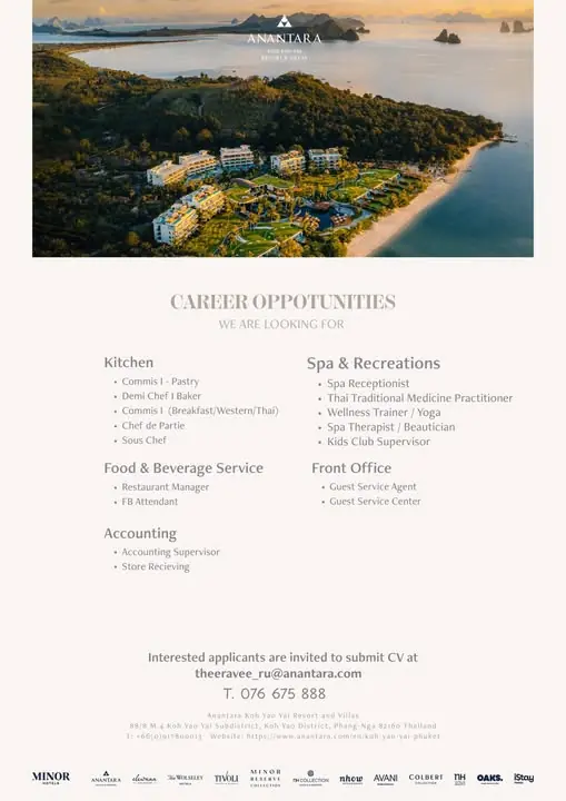 Various Position Anantara