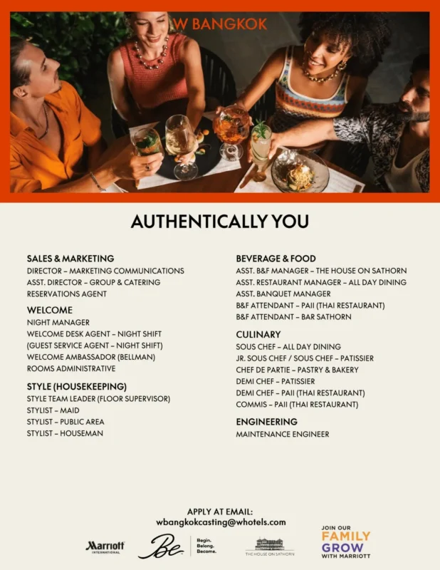 Various Position W Bkk