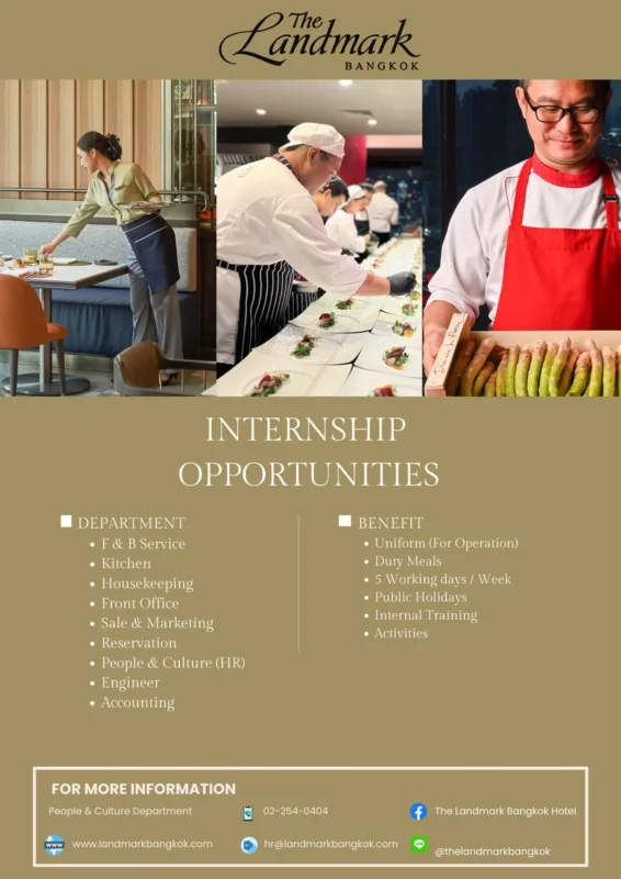 Internship The Landmark BKK