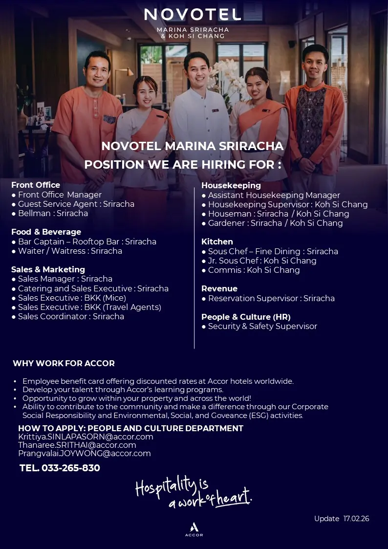 Various Position Novoel Koh Si Chang