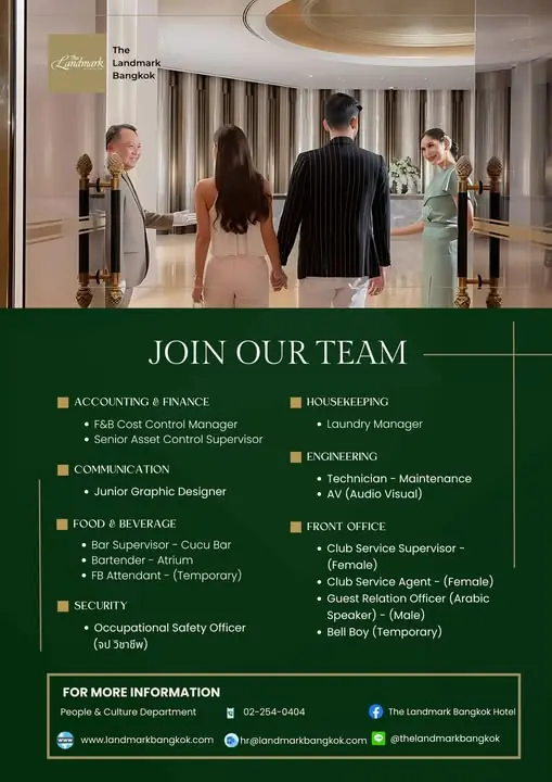 Various Position Landmark Bkk