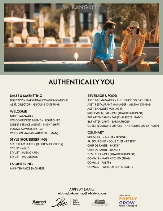 Various Position W Bkk