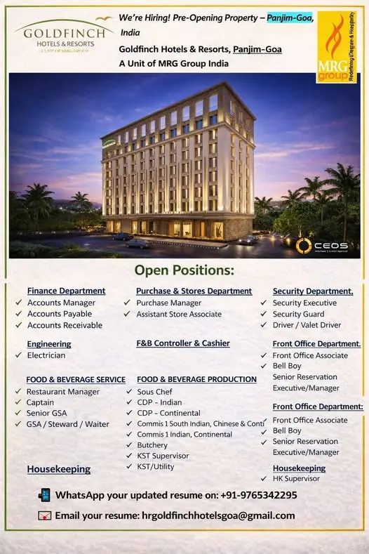 Various Position Golden Fish Goa