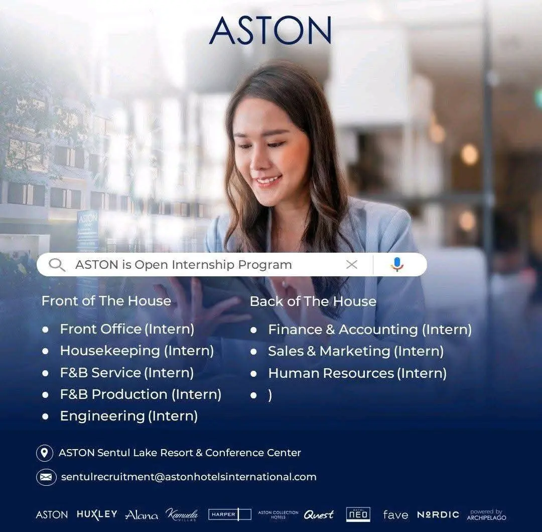 Internship Aston Sentul