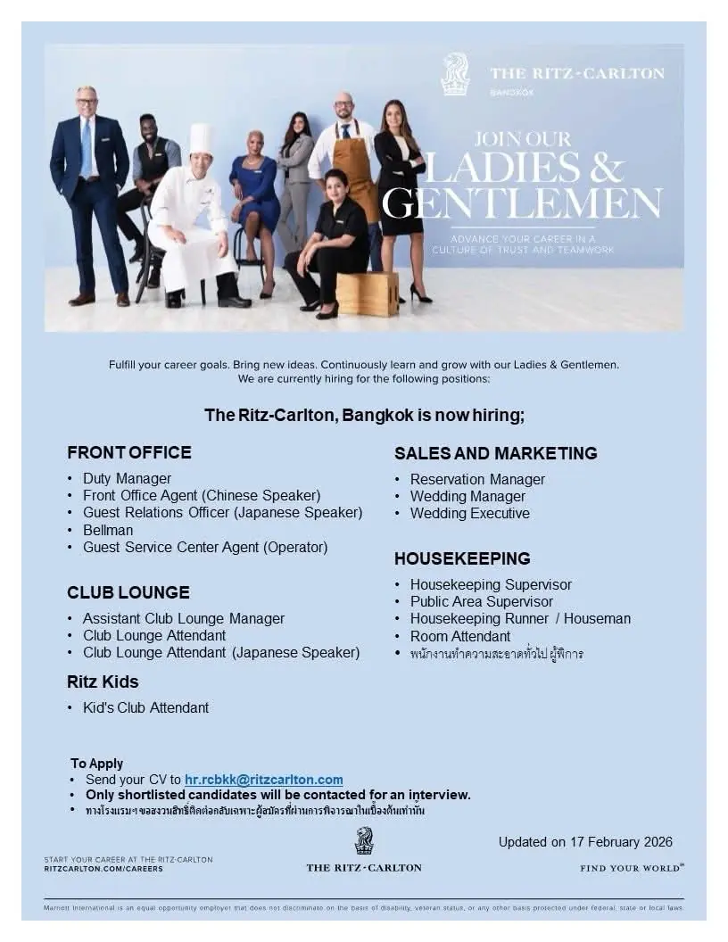 Various Position Ritz Bkk 1