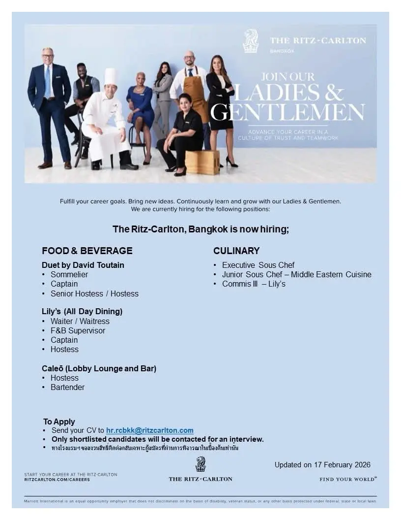 Various Position Ritz Bkk 2