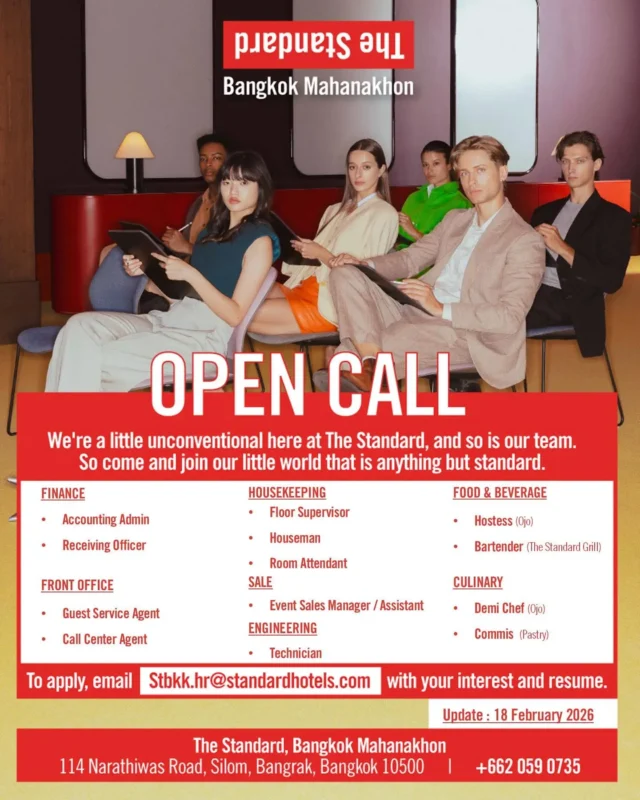 Various Position  The Standart Bkk