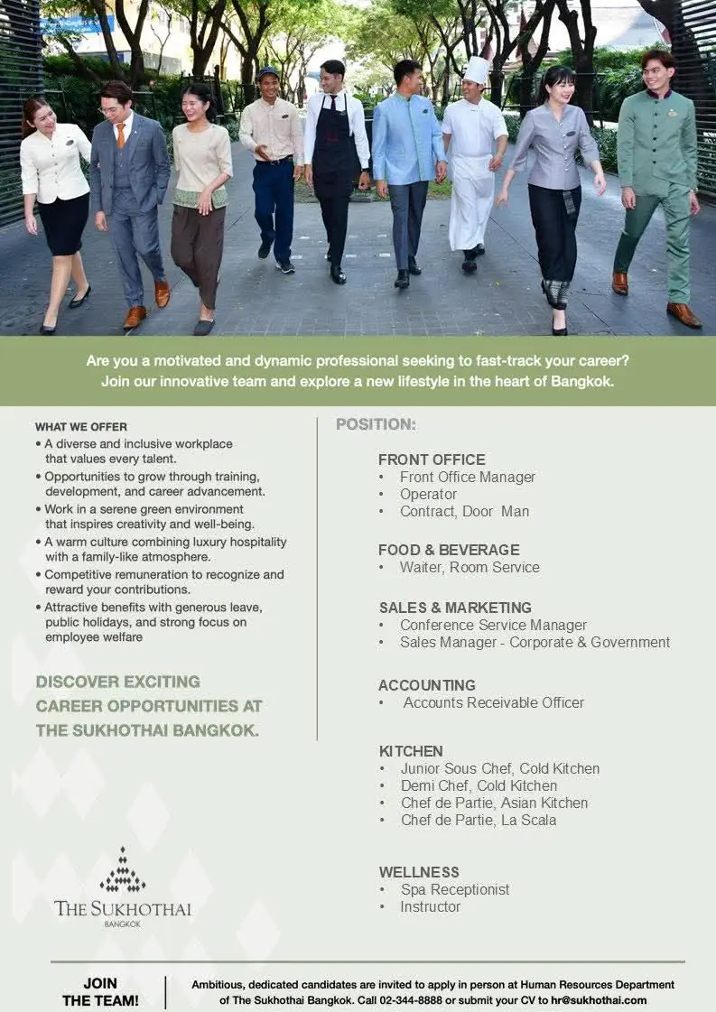 Various Position The  Sukhothai