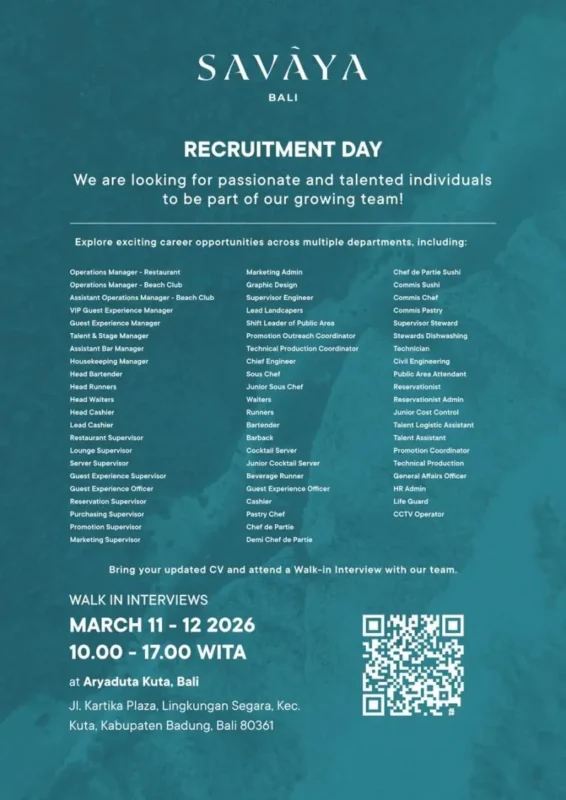 Various Position Savaya Bali 1