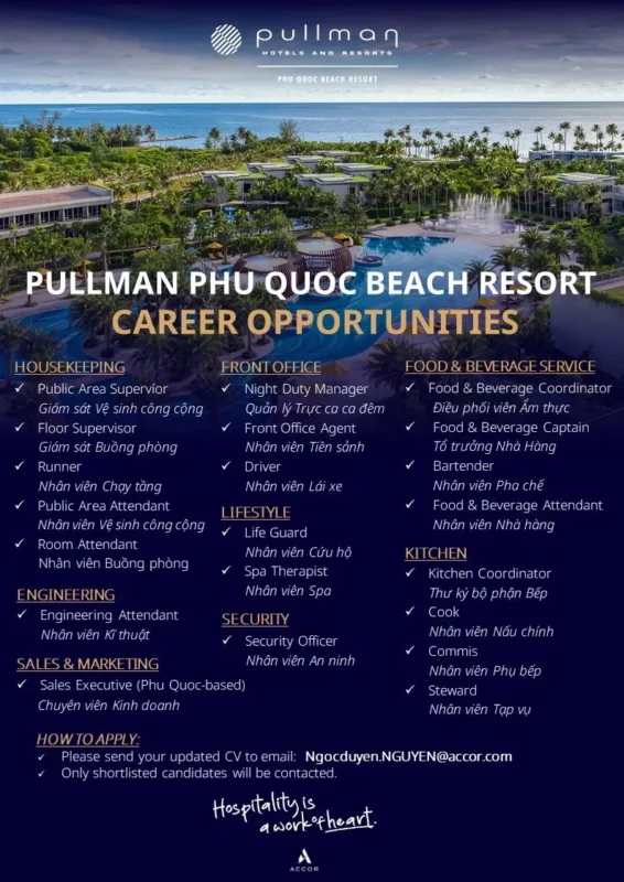 Various Position Pullmn Phu Quoc