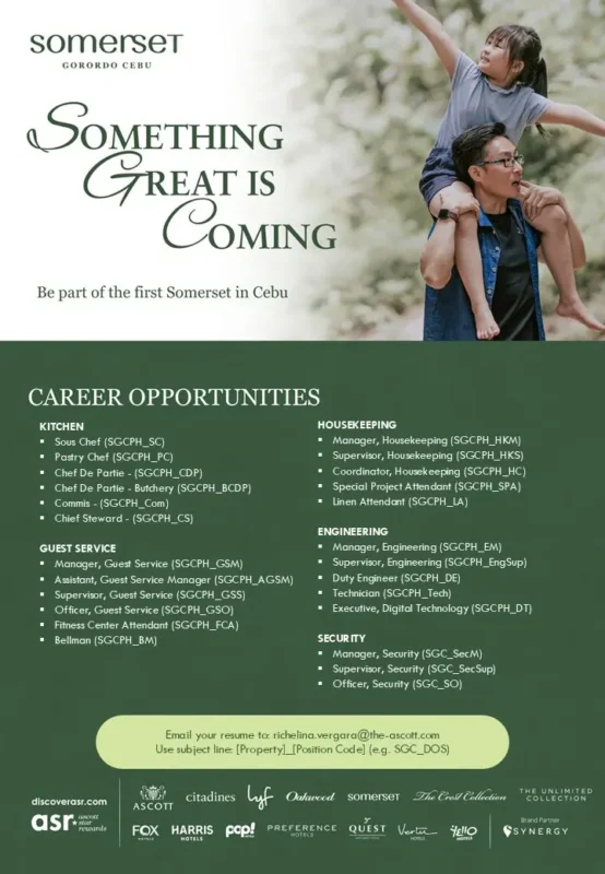 Various Position Somerset Cebu 2