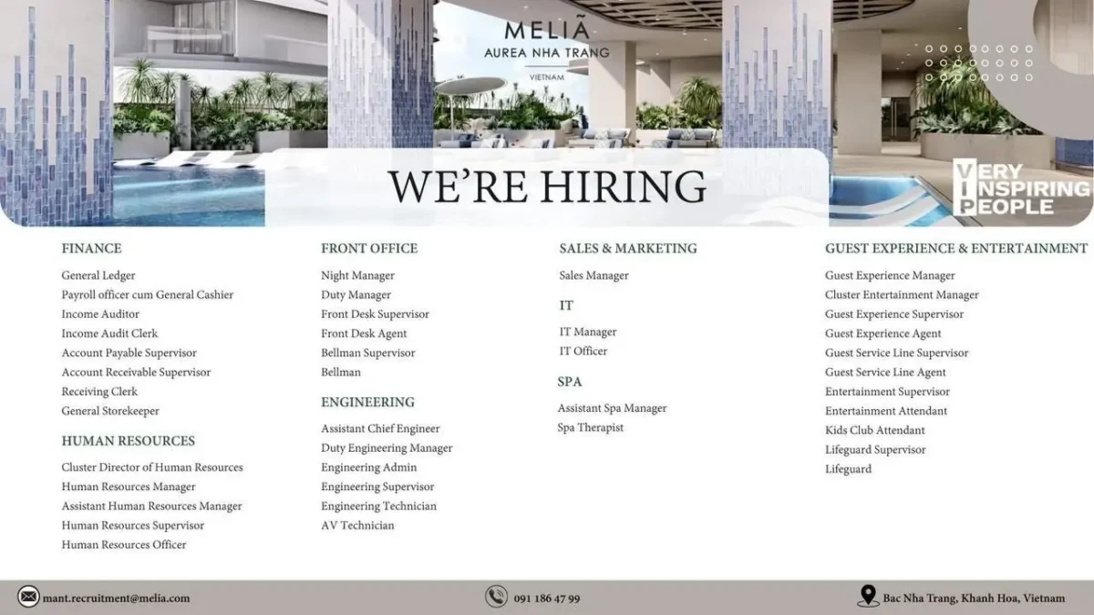 Various Position Melia Nha Trang 2