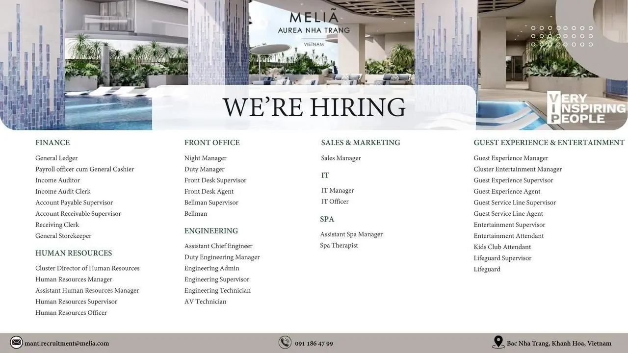 Various Position Melia Nha Trang 2