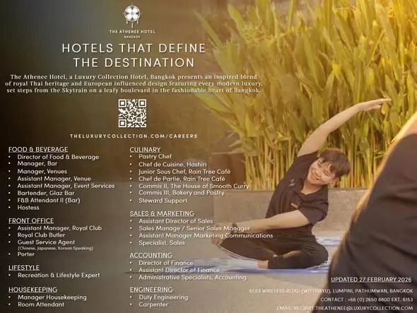 Various Position The Athenee Bkk