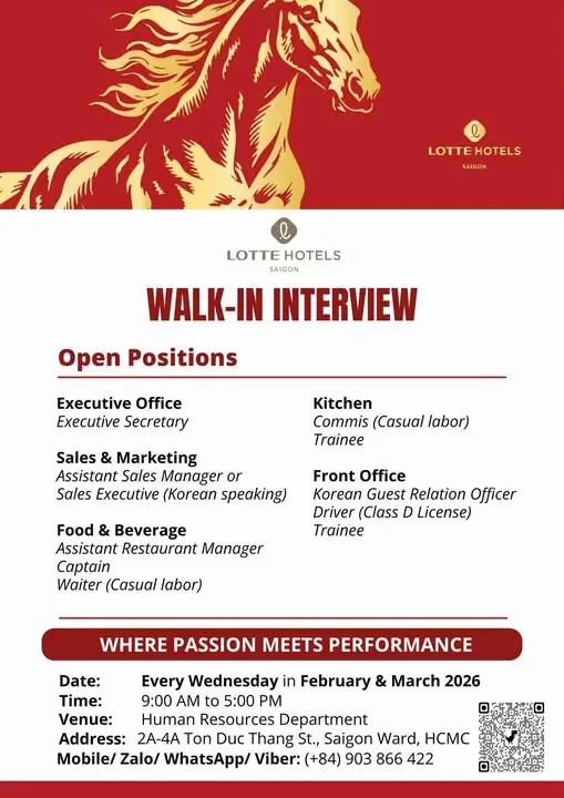 Jobs Fair Lotte Saigon