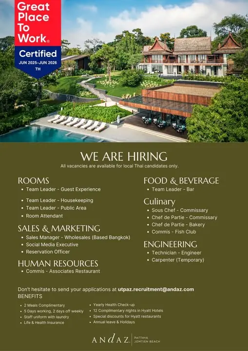 Various Position Andaz Pattaya