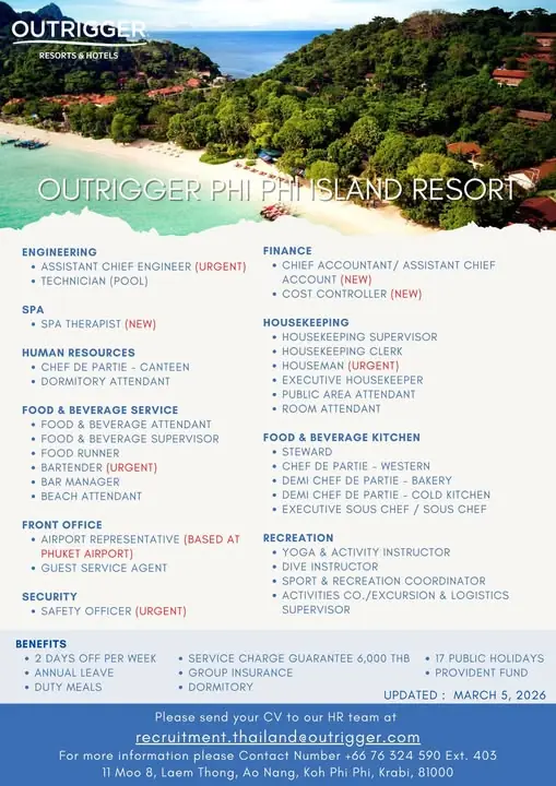 Various Position Outrigger Thai