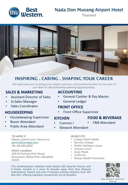 Various Position BW Don Muang