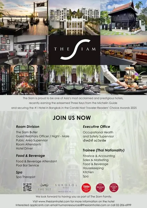 Various Position Syam Thai