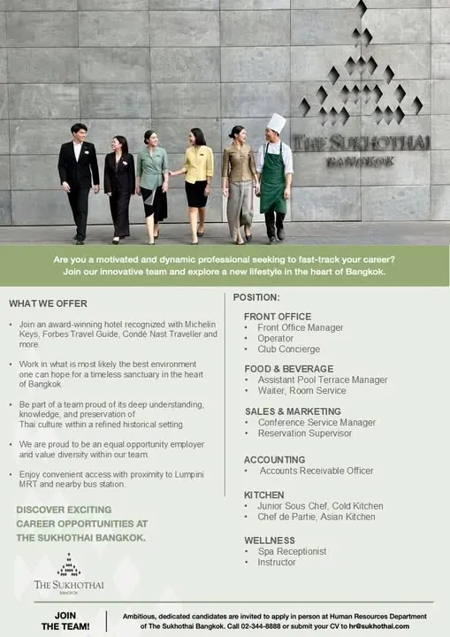 Arious PositioN The Sukhothai Bkk