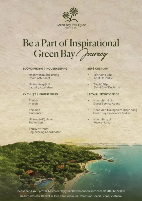 Various Position Green Bay Phu Quoc