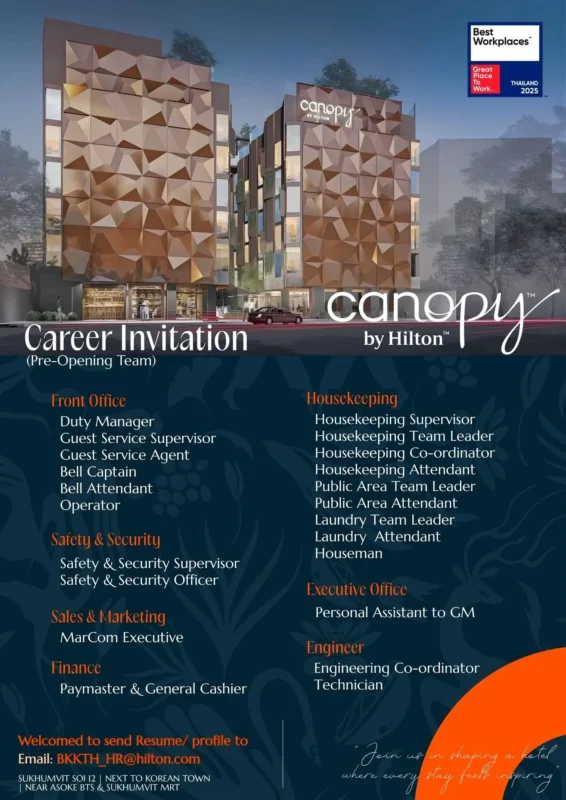 Various Position Canopy Bkk 2