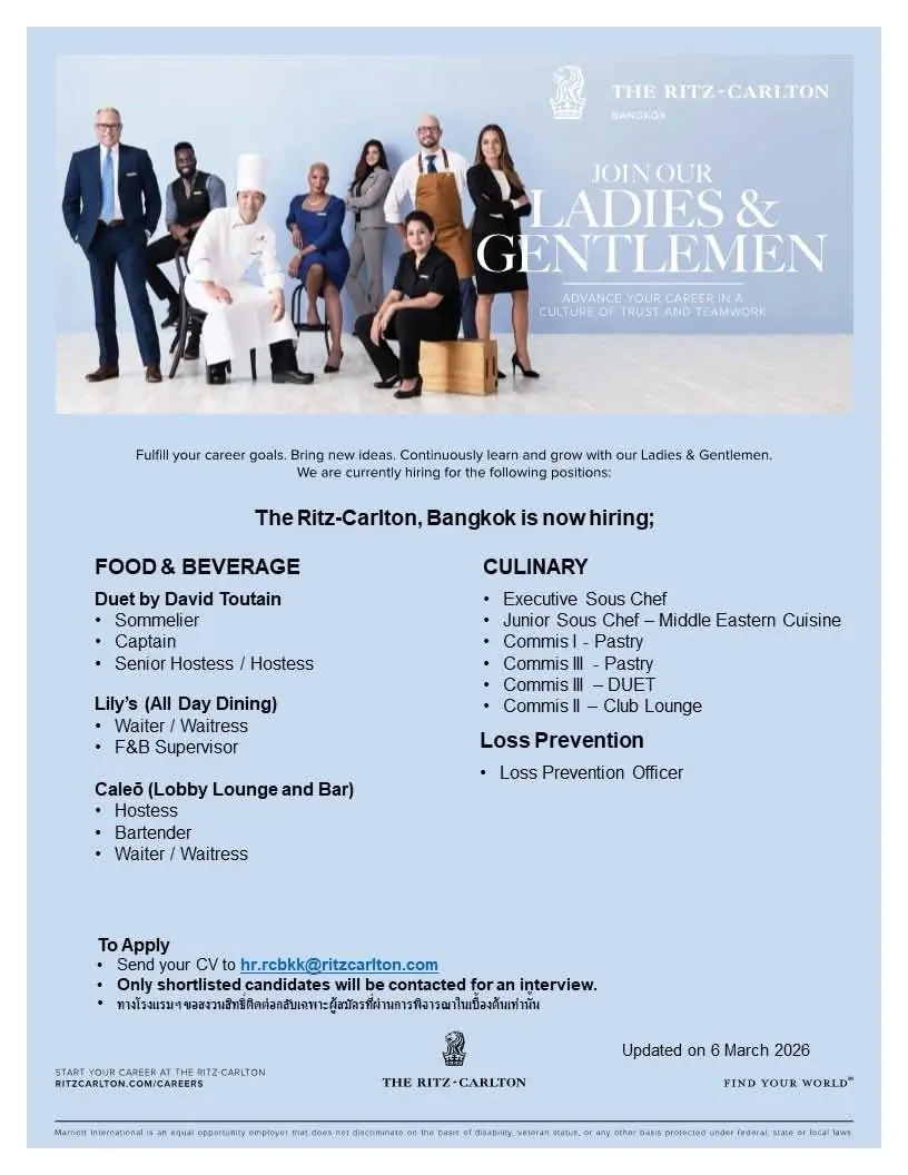 Various Position Ritz Bkk 1