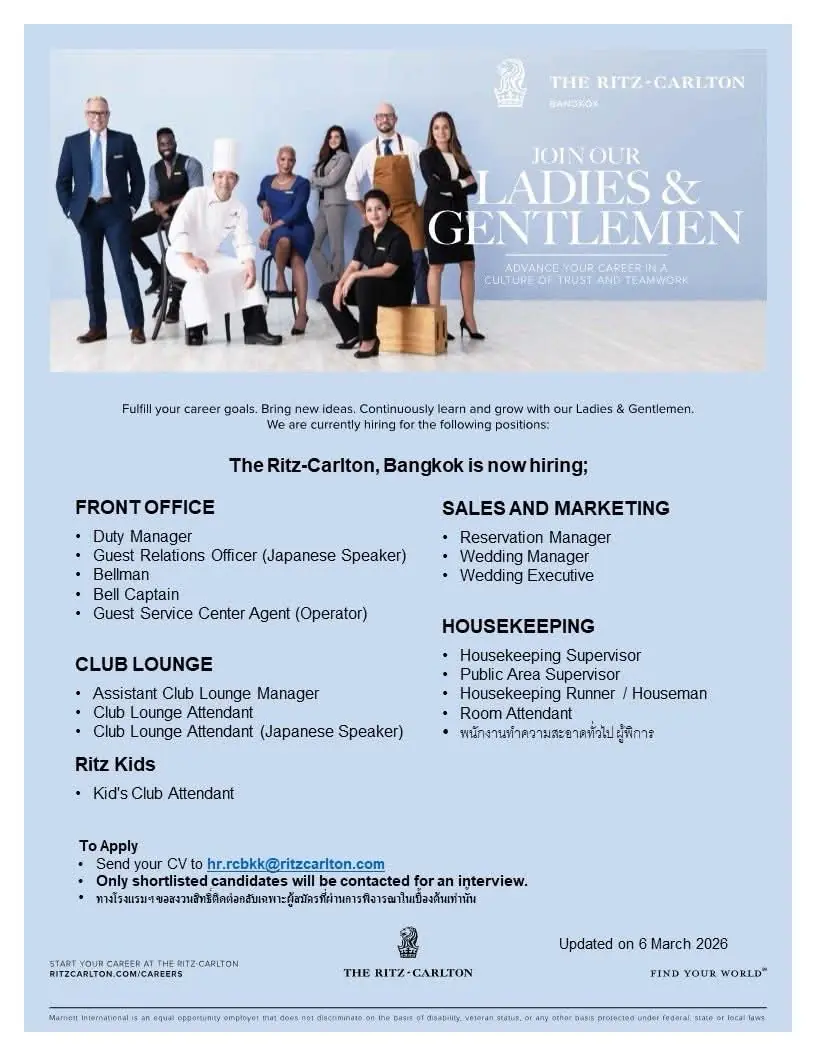 Various Position Ritz Bkk 2