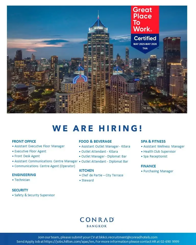 Various Position Conrad BKK