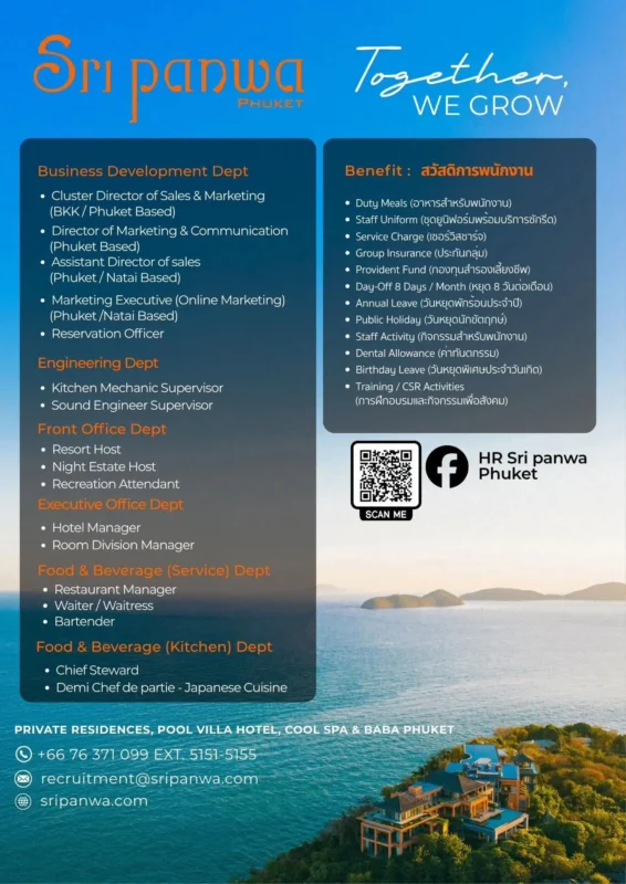 Various Position Sri Panwa Phuket