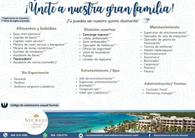 Various Position Secrets Riviera Maya