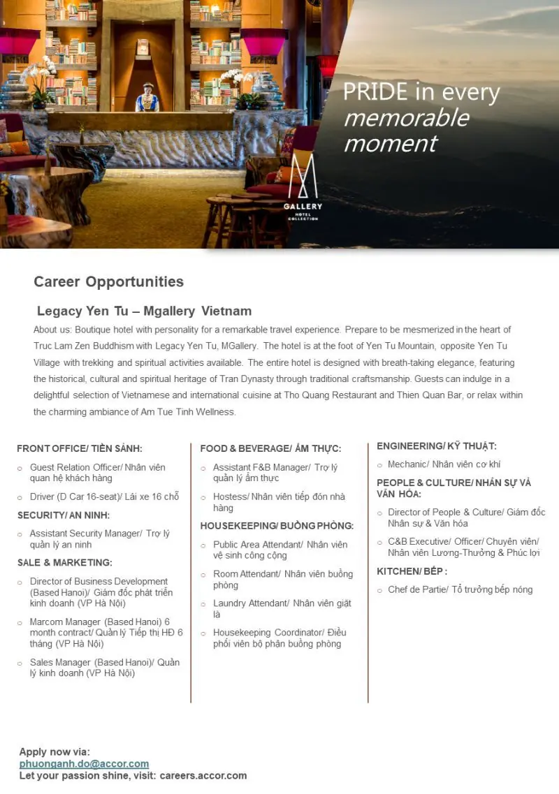 Various Position M Gallery Vietnam