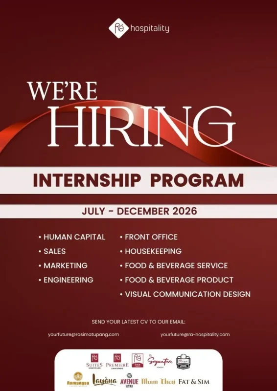 Internship RA Hospitality