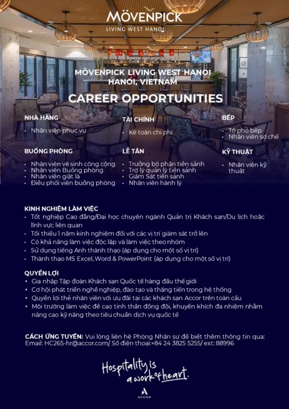 Various Position Movenpick Hanoi