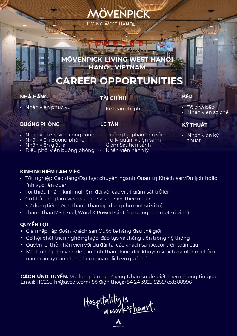 Various Position Movenpick Hanoi