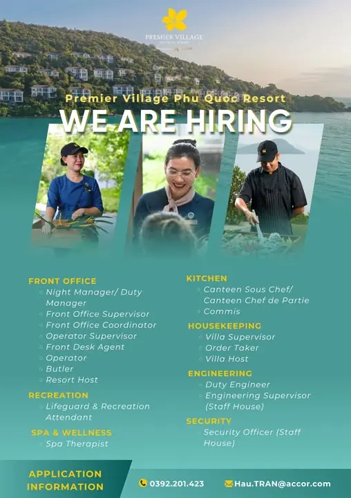 Various Position Premier Phu Quoc