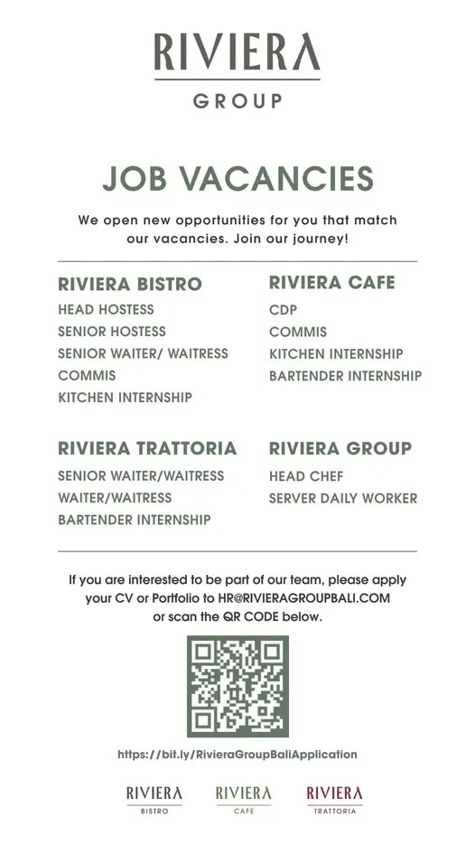 Various Position Riviera Group