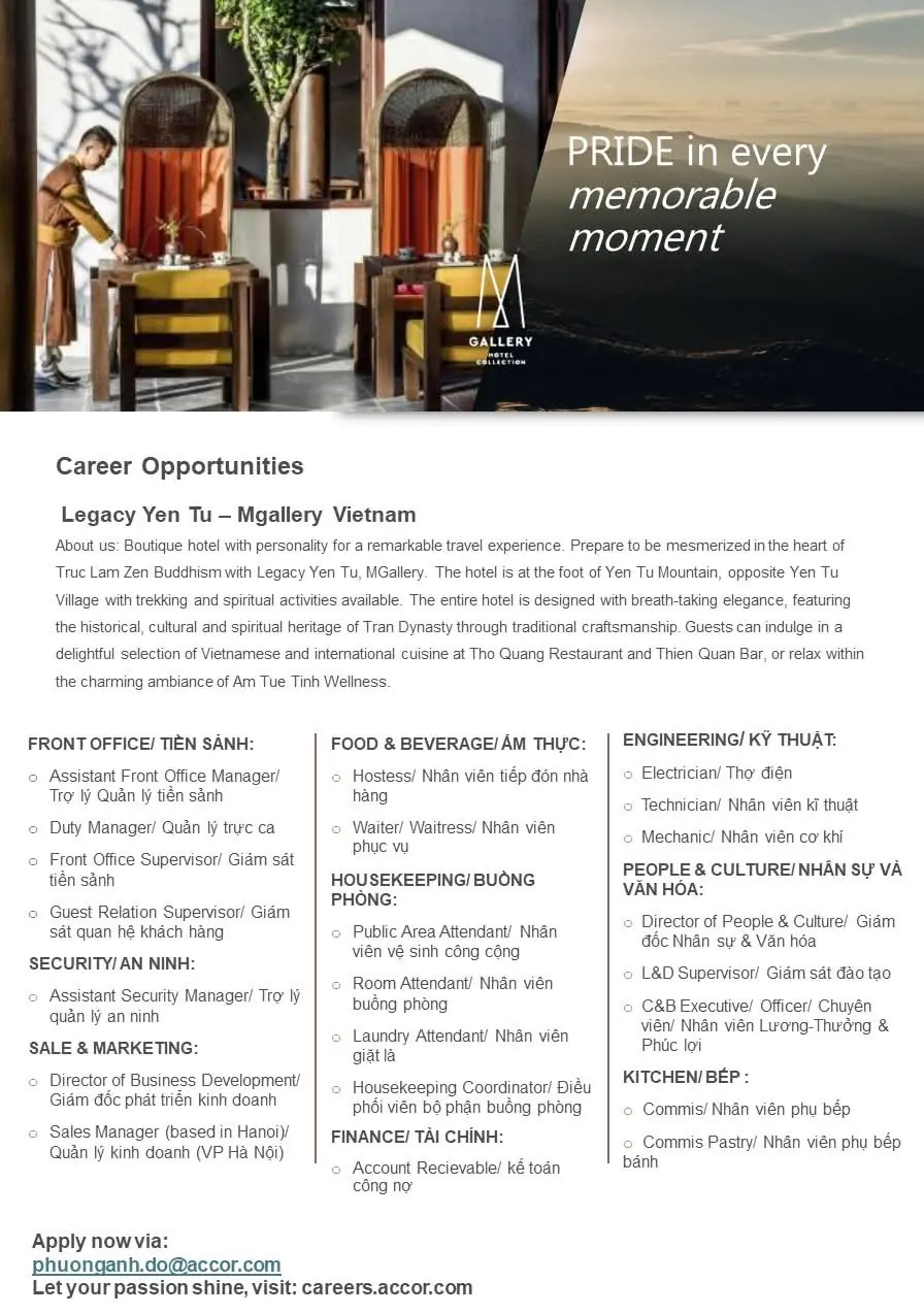 Various Position Legacy Vietnam