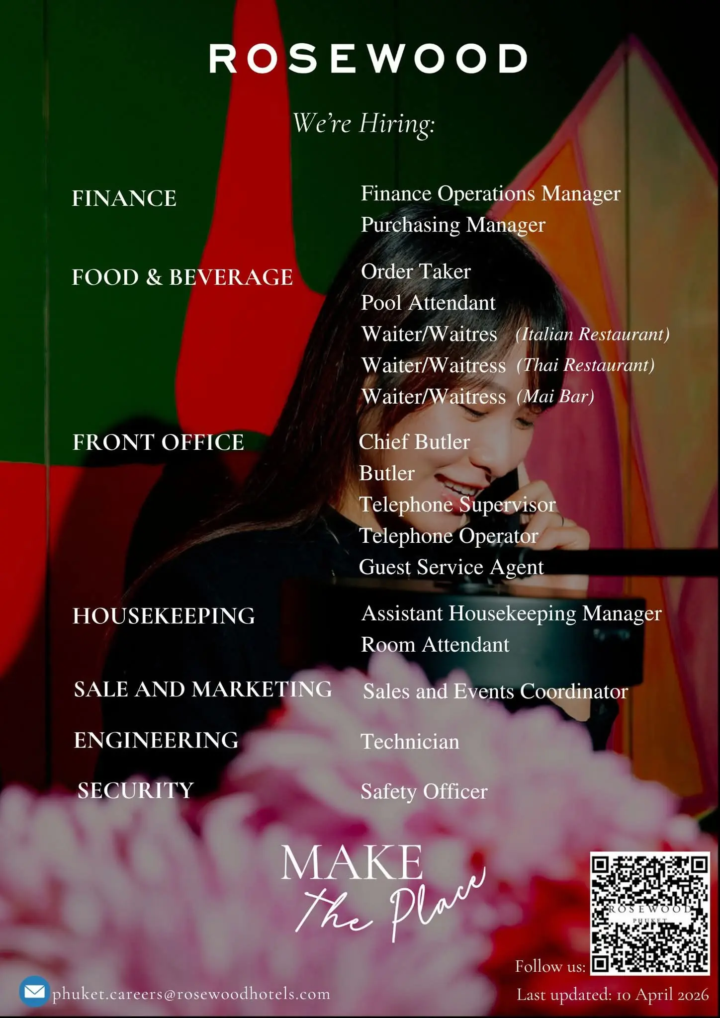 Various Position Rosewood